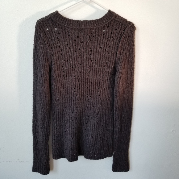Free People Wool/Cotton Blend Sweater - Picture 6 of 9